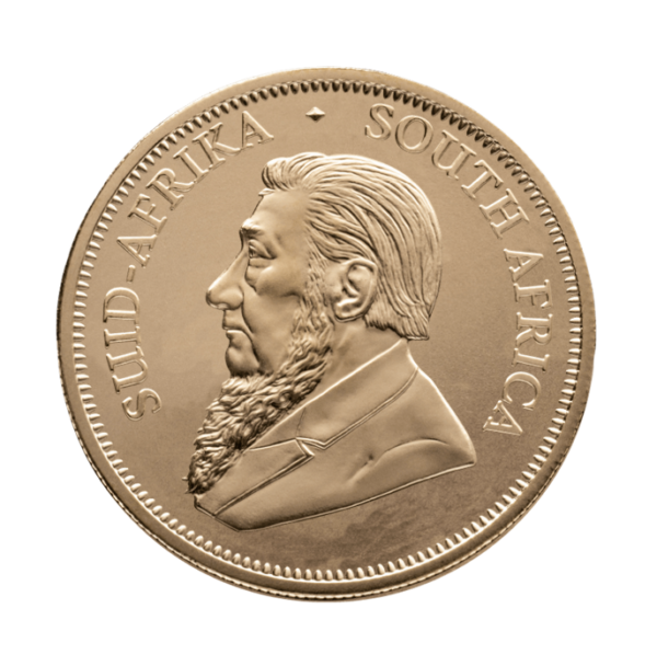 Münze Krugerrand 1/2 Unze Rückseite