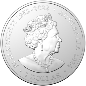 Koala Silbermünze 1 Unze Rückseite