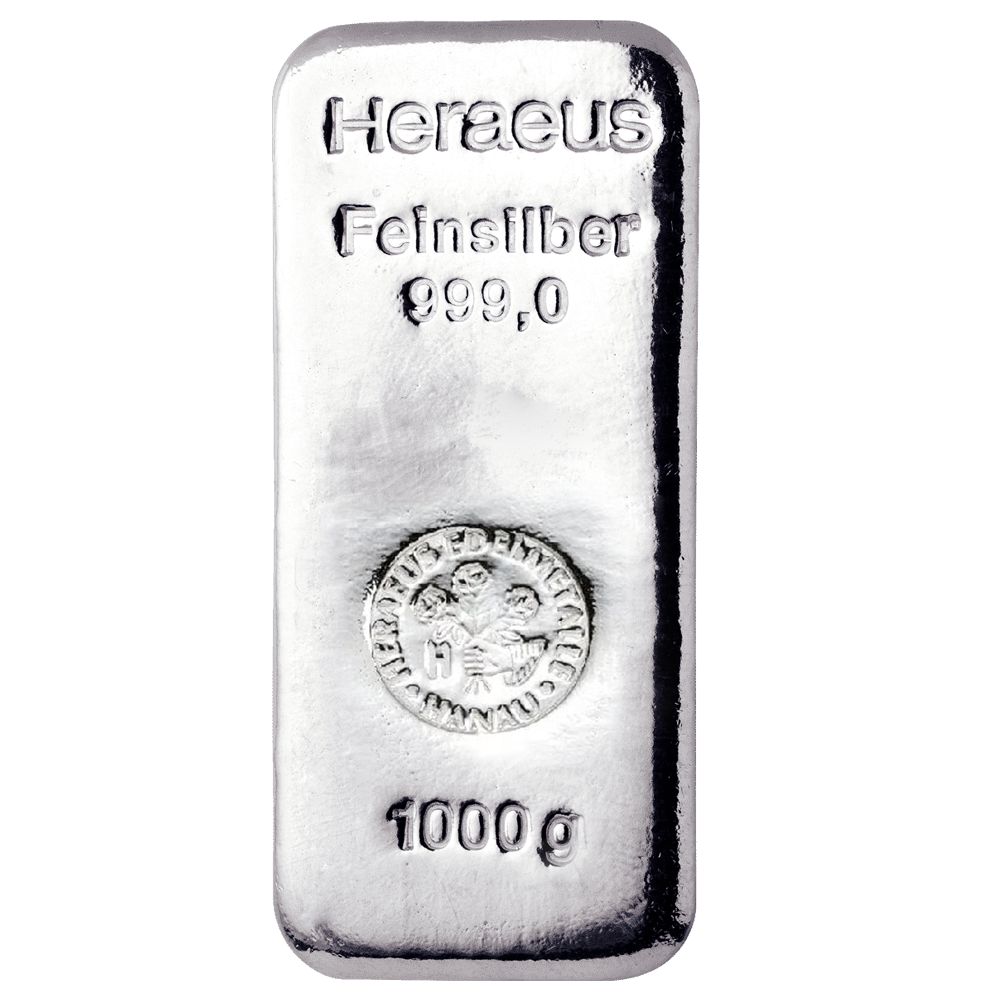 Silberbarren 1000g