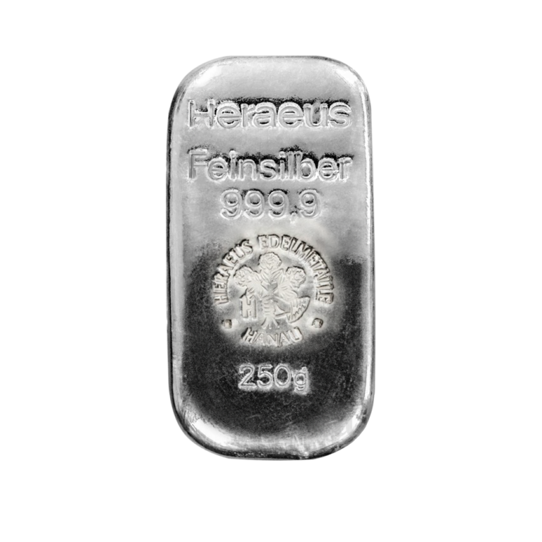 Silberbarren 250g