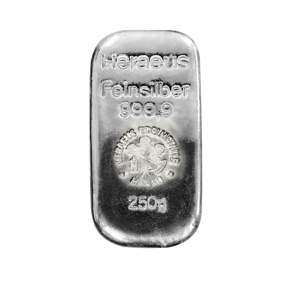 Silberbarren 250g