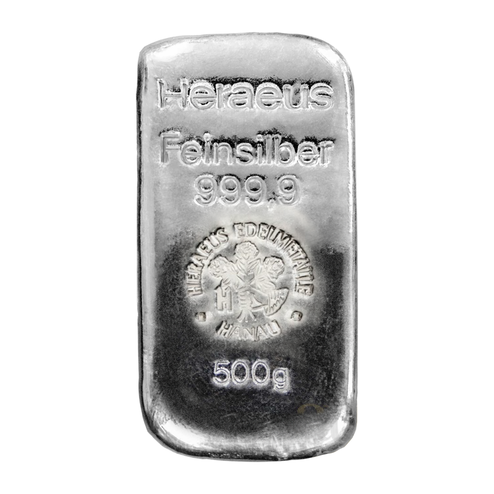 Silberbarren 500g